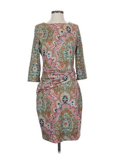 Pre-owned Gretchen Scott Designs Cocktail Dress In Green