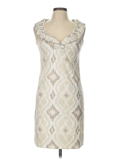 Pre-owned Gretchen Scott Designs Cocktail Dress In Ivory