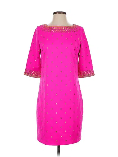 Pre-owned Gretchen Scott Designs Cocktail Dress In Pink