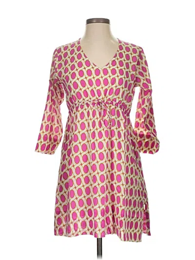 Pre-owned Gretchen Scott Designs Cocktail Dress In Pink
