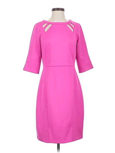 Pre-owned Gretchen Scott Designs Cocktail Dress In Pink