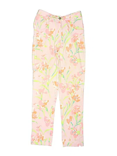 Pre-owned Gretchen Scott Designs Kids' Jeggings In Pink