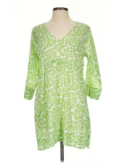 Pre-owned Gretchen Scott Designs Swimsuit Cover Up In Green