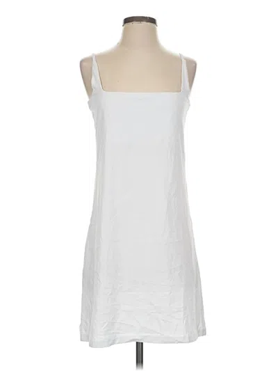 Pre-owned Gretchen Scott Designs Tank Top White Square Neckline Tops