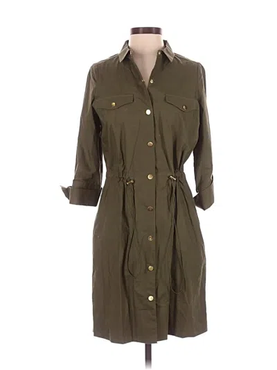 Pre-owned Gretchen Scott Designs Trenchcoat In Green