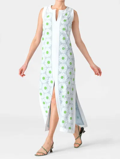 Gretchen Scott Dremda A Daisy Of A Dress In Blue In White