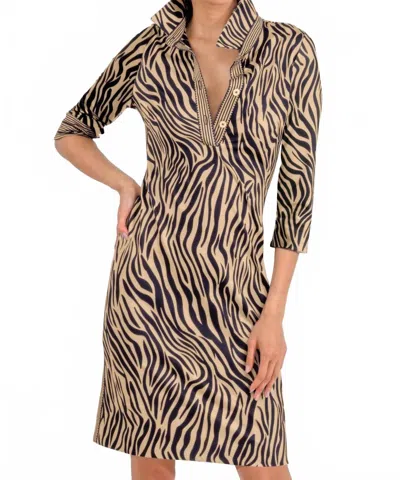 Gretchen Scott Everywhere Dress In Zebra In Multi