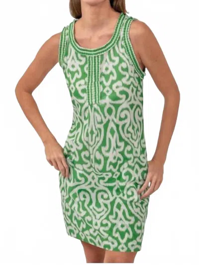 Gretchen Scott Flirt Dress In Kelly In Green