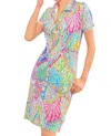 Gretchen Scott Grand Bazaar Serve It Up Dress In Brights In Multi