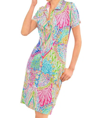 Gretchen Scott Grand Bazaar Serve It Up Dress In Brights In Multi