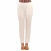 Gretchen Scott Gripeless Denim Pull On Pants In White In White