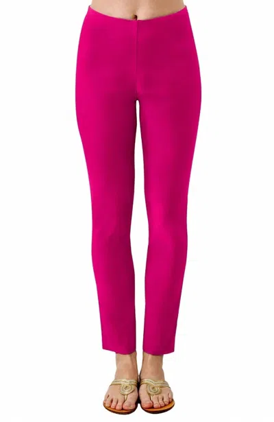 Gretchen Scott Gripeless Pants In Hot Pink