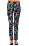 Gretchen Scott Gripeless Pants In Jungle Symphony In Multi