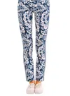 Gretchen Scott Gripeless Pull On Flora Pant In Navy In Blue