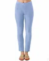 Gretchen Scott Gripeless Pull On Pant In Periwinkle
