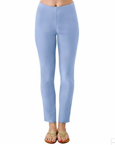 Gretchen Scott Gripeless Pull On Pant In Periwinkle In Blue