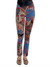 Gretchen Scott Gripeless Pull On Pants In Ditto In Multi