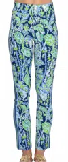 Gretchen Scott Gripeless Pull On Pants In Navy In Multi