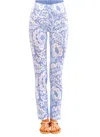Gretchen Scott Gripeless Pull On Pants In Periwinkle In Blue