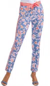 Gretchen Scott Gripeless Stunning Stipling Pant In Periwinkle In Blue