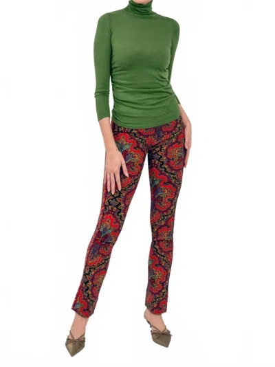 Gretchen Scott I'm Too Sexy Turtleneck Sweater In Olive In Green