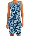 Gretchen Scott Isosoles Dress In Navy Print In Blue