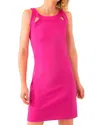 Gretchen Scott Isosoles Dress Solid In Pink In Pink