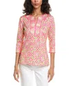 Gretchen Scott Jersey Piazza Top In Multi