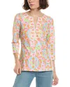 Gretchen Scott Jersey Printed Top In Multi