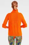 Gretchen Scott Knit Knit Turtleneck Sweater In Orange
