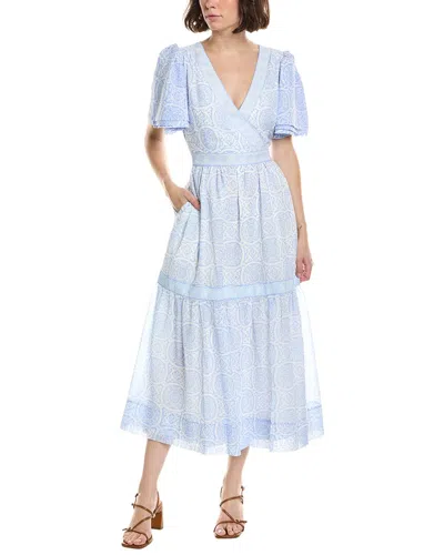 Gretchen Scott La Marais Sultan Midi Dress In White