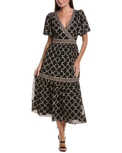 Gretchen Scott Le Marais Midi Dress In Black