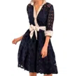 Gretchen Scott Little Bo Peep Dress In Navy In Blue