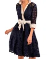 Gretchen Scott Little Bo Peep Dress In Navy In Blue