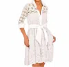 Gretchen Scott Little Bo Peep Midi Dress In White In White