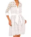 Gretchen Scott Little Bo Peep Midi Dress In White