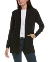 Gretchen Scott Open Cardigan Sweater In Black