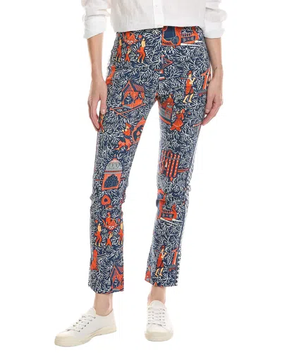 Gretchen Scott Palanquin Party Pant In Blue