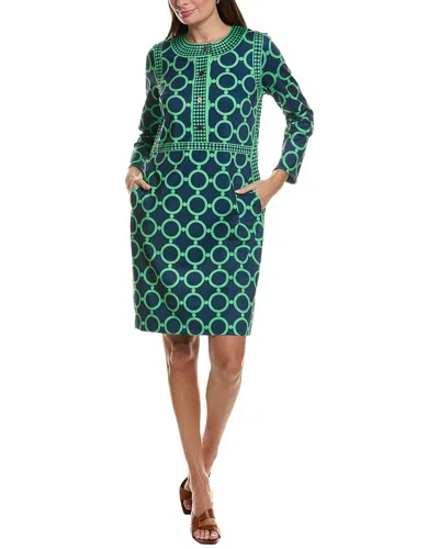 Gretchen Scott Pattern Mini Dress In Green