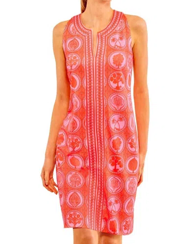 Gretchen Scott Plain Jane Dress In Pink/red In Multi