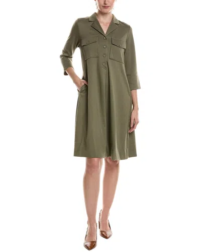 Gretchen Scott Ponte Ali Dress In Green