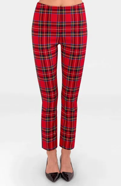 Gretchen Scott Pull On Pants In Red Multi