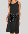 Gretchen Scott Racerback Dress In Black In Black