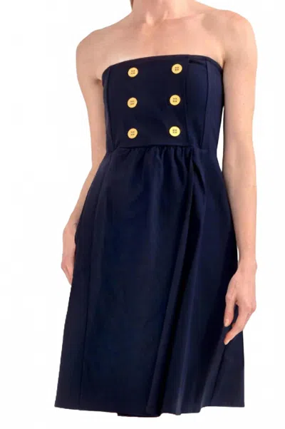 Gretchen Scott Sailor Dress In Navy In Blue