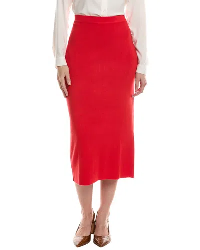Gretchen Scott Sailor Knit Skirt In Red