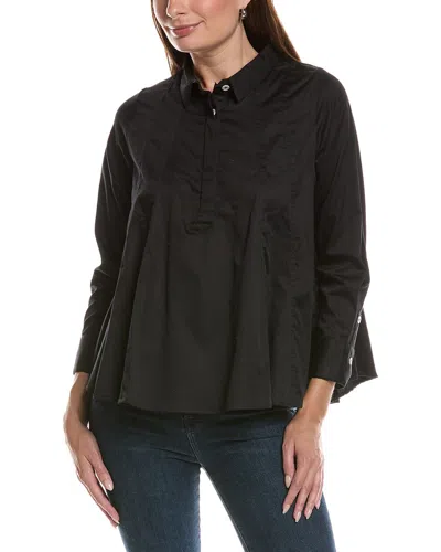 Gretchen Scott Seamed Top In Black