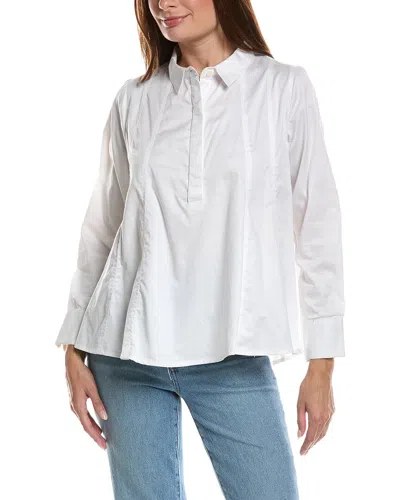 Gretchen Scott Seamed Top In White
