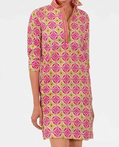 Gretchen Scott Shirt Tail 2.0 Dress In Smell The Roses In Multi