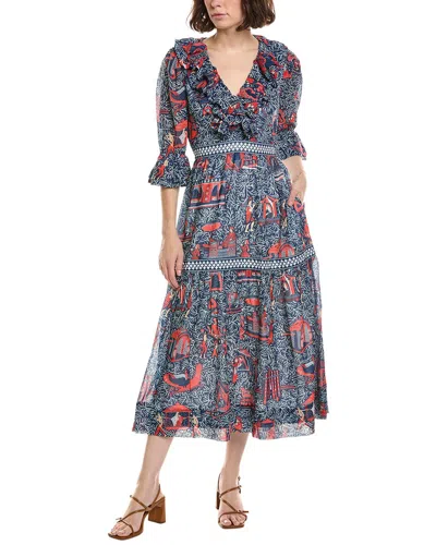 Gretchen Scott Sitting Pretty Dress In Navy
