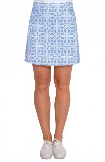 Gretchen Scott Skippy Ring Toss Skort In Blue